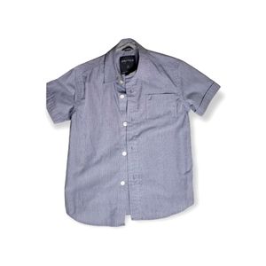Boy's Nautica Short Sleeves Button Down Shirt